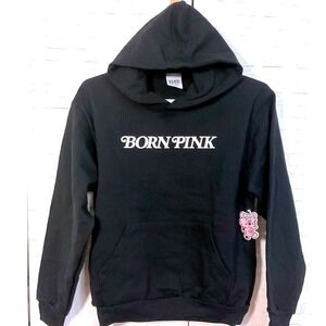 VERDY x BLACKPINK BORN PINK AMEX TOUR BLACK‎ HOODIE SZ MEDIUM